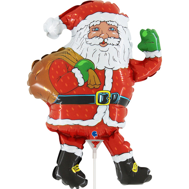 14" Miniloon "Walking Santa" (unverpackt)