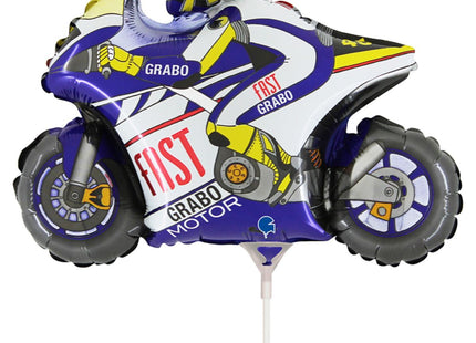 14" Miniloon "Motorrad Blau" (unverpackt)