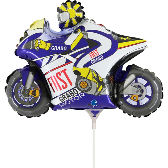 14" Miniloon "Motorrad Blau" (unverpackt)