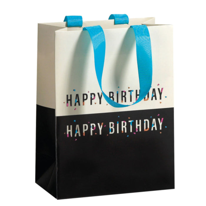 Geschenktüte "Happy Birthday" | B17x T9,2 x H22,5cm