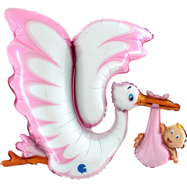 ABCFormII Klapperstorch Rosa 135 cm