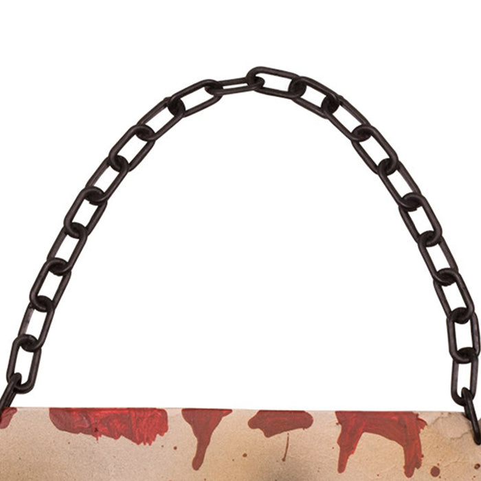 Halloween Wegweiser "This way" - Abgehackte Hand | 19x31 cm