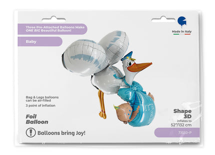 ABC3D Baby Boy Storch 125 cm