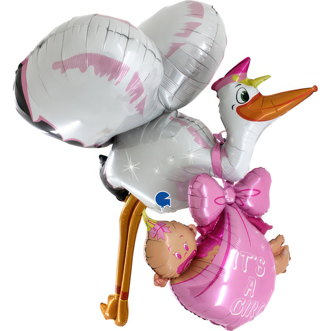 ABC3D Baby Girl Storch 125 cm