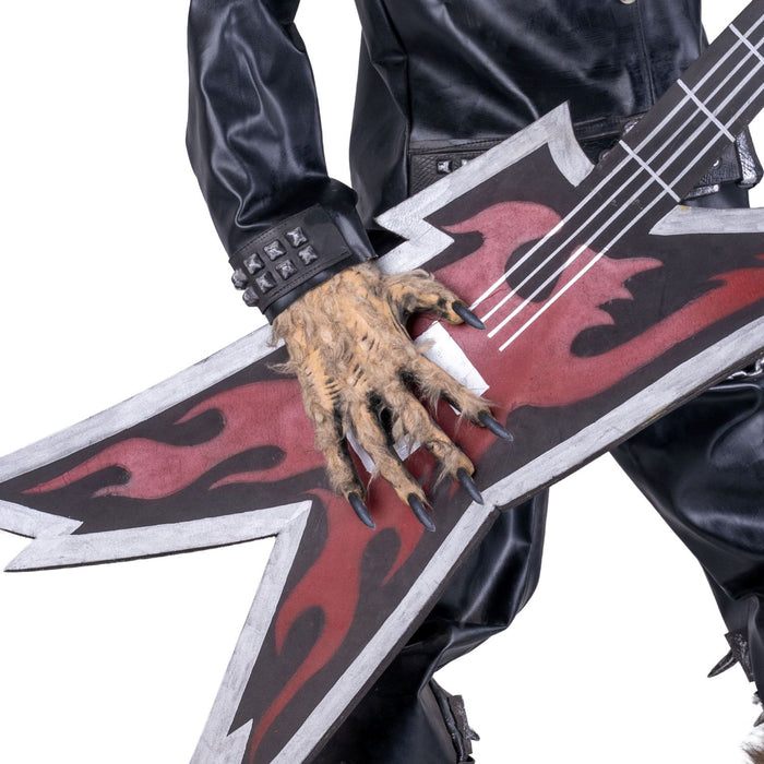 Halloween Dekofigur "Rock 'n' Roll Wolf" | 180 cm