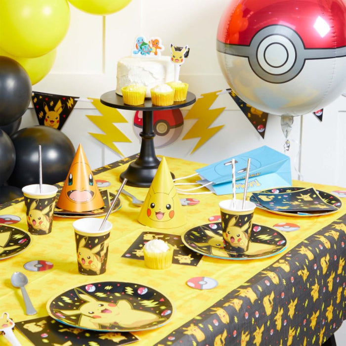 "Pokémon" Partyhüte | 8 Stk. 16cm