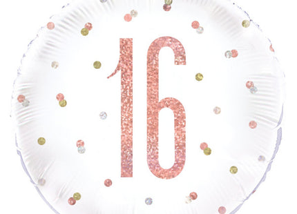 ABC18 HB Glitz Rund 45cm | Rosegold #16