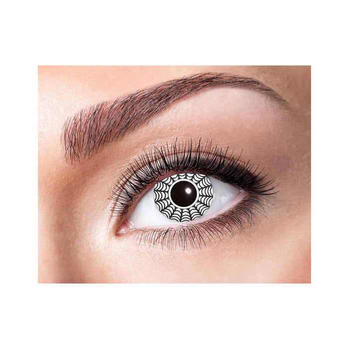 One Week Motiv Kontaktlinsen "Spider" | Schwarz (w40)