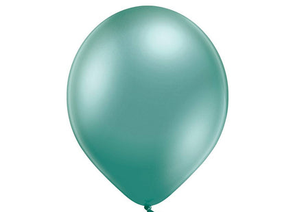 50 Luftballons Uni Glossy Ø30/33cm | Grün