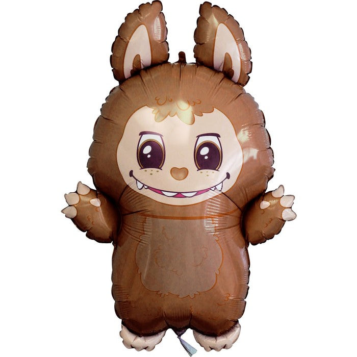 24" Folienballon Lose "Bad Bunny" 45x67cm | Braun (Non-Metallic)