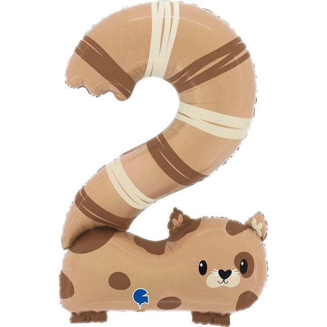 ABC Shape Puppyloons | #2 Katze 89 cm