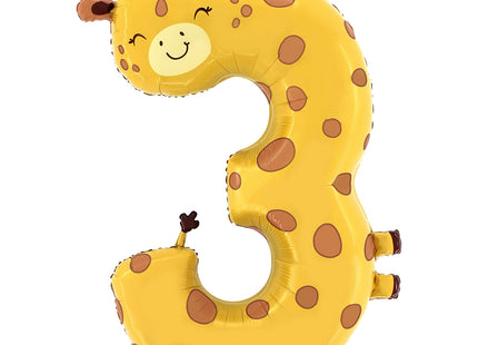 ABC Shape Puppyloons | #3 Giraffe 91 cm