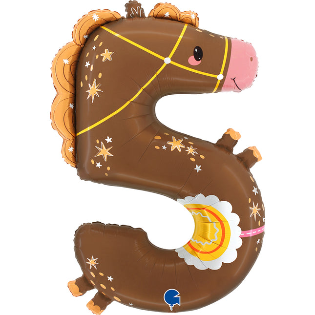 ABC Shape Puppyloons | #5 Pferd 89 cm