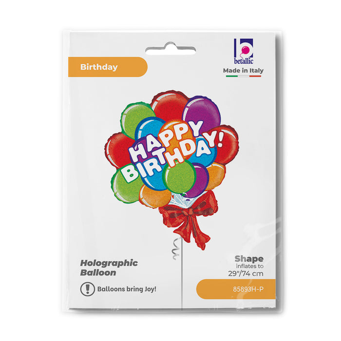 SuperShape Folienballon "Ballonstrauß" | 94 cm