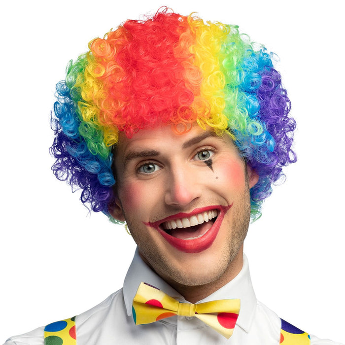 Perücke "Clown Curly" | Bunt