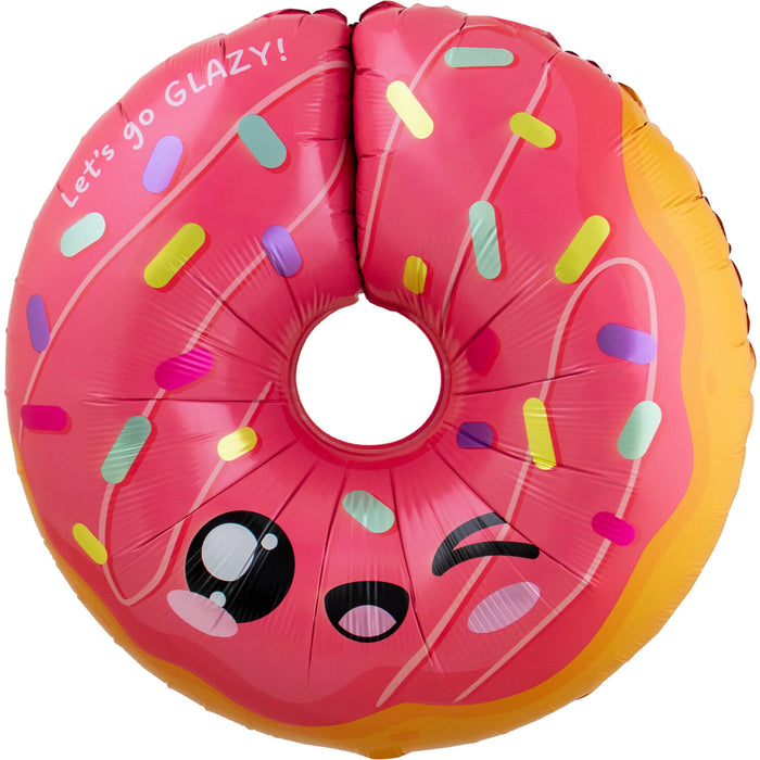 Shape Folienballon "Donut" | 60x59 cm