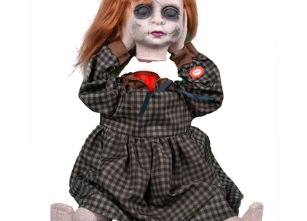 Enthauptete animierte Puppe - Halloween Dekoration | 27 cm