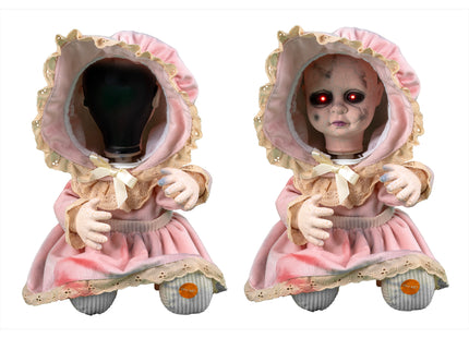 Animierte Puppe "Julie" - Halloween Dekoration | 30 cm