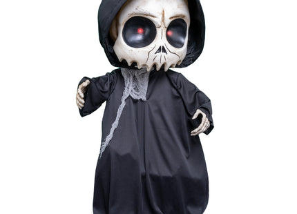 Animierter Sensenmann "Grim Rupert" 90 x 40 x 32 cm | Halloween Dekoration