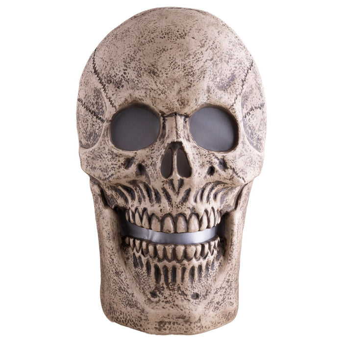 Halloween Dekofigur "Schädel" Animiert | 61 cm