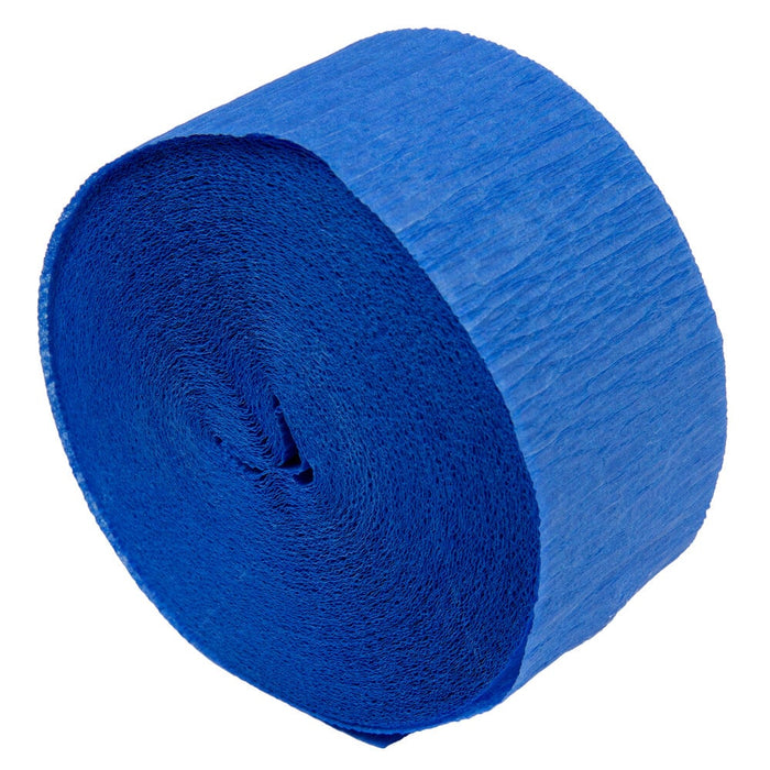 Kreppband Uni 25m Royalblau