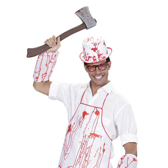 Waffe Axt blutig | 60 cm