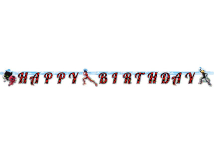 Buchstabengirlande Miraculous 15x200cm