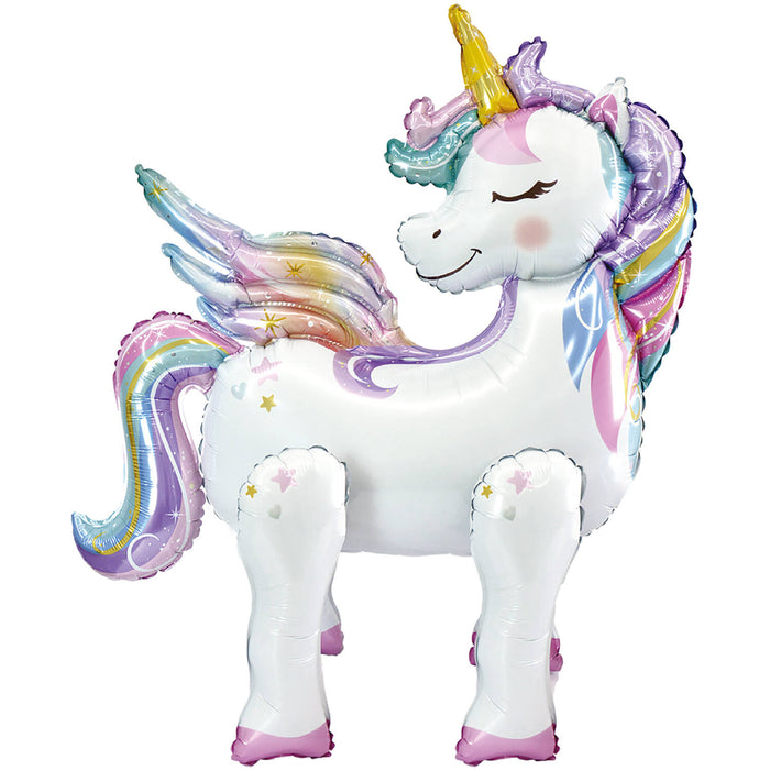 Shape Folienballon "Einhorn" | 55x63 cm