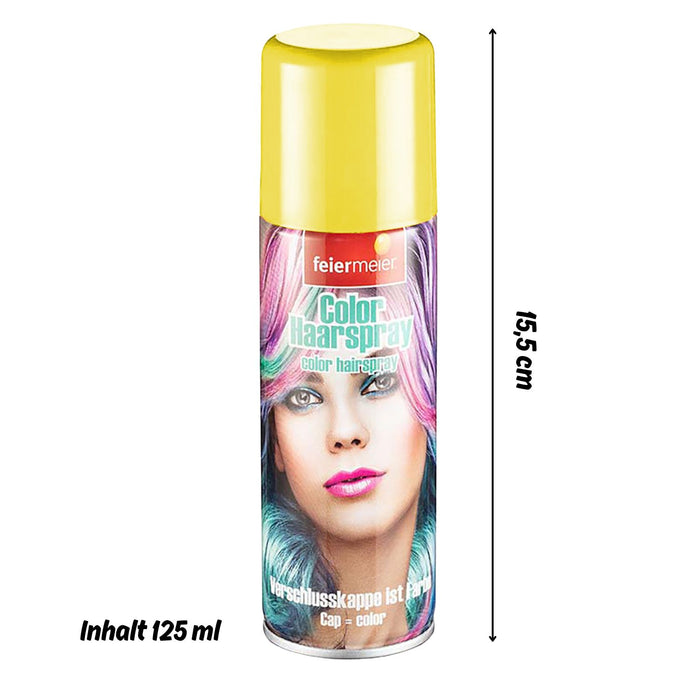 Feiermeier "Color Haarspray" 125 ml | Gelb