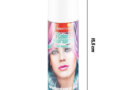 Feiermeier "Color Haarspray" 125 ml | Weiß - Farbspray