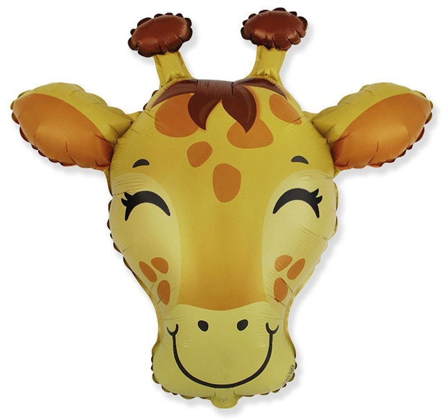 ABC Shape Folienballon Giraffe Kopf | 68 x 80 cm