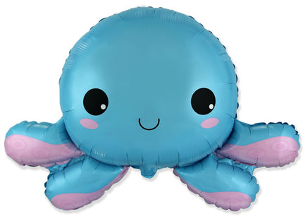 ABC Shape Folienballon Happy Octopus | 63 x 79 cm