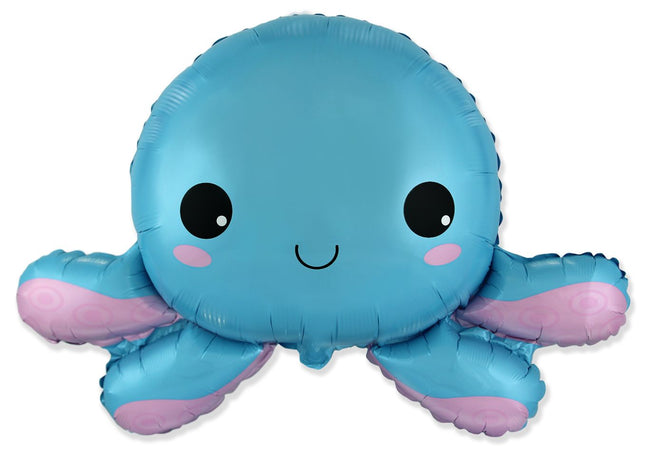 ABC Shape Folienballon Happy Octopus | 63 x 79 cm