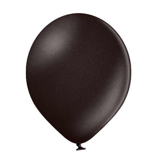 Luftballon Uni Met 30/33cmØ 2.000 Stk. bulk Schwarz