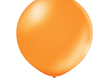 B250 Luftballon Uni Met Ø 60cm (Unverpackt)| Orange