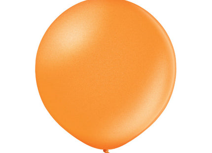 B250 Luftballon Uni Met Ø 60cm (Unverpackt)| Orange