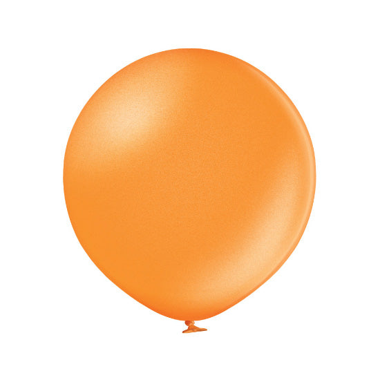 B250 Luftballon Uni Met Ø 60cm (Unverpackt)| Orange