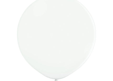 B250 Luftballon Uni Ø 60cm (Unverpackt)| Weiß