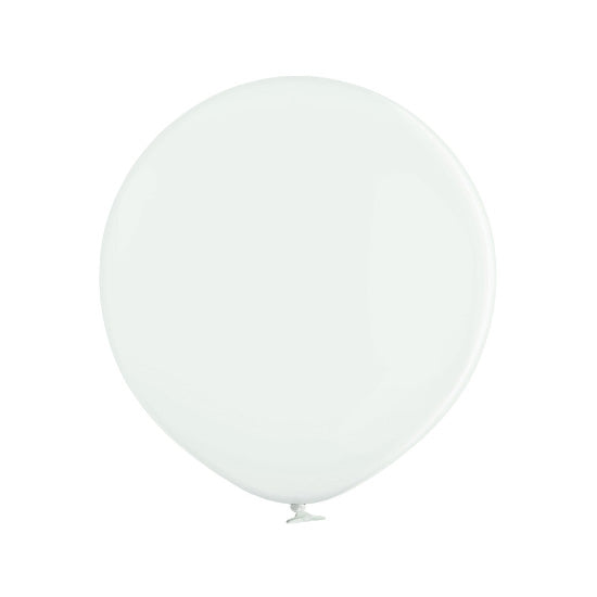 B250 Luftballon Uni Ø 60cm (Unverpackt)| Weiß