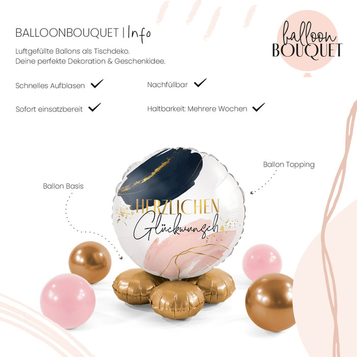 Folienballon Bouquet "Modern Birthday Vibes"