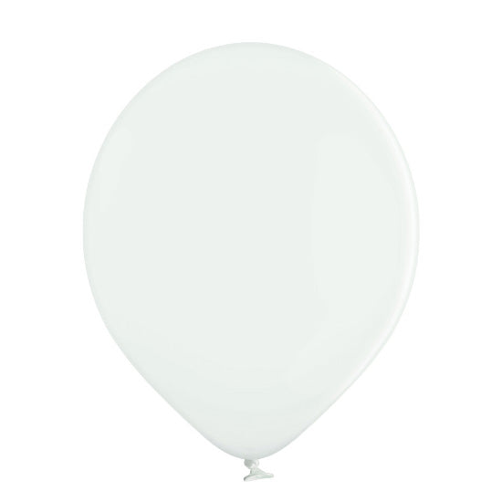 25 Luftballons Unifarben Ø30/33cm | Weiß #002