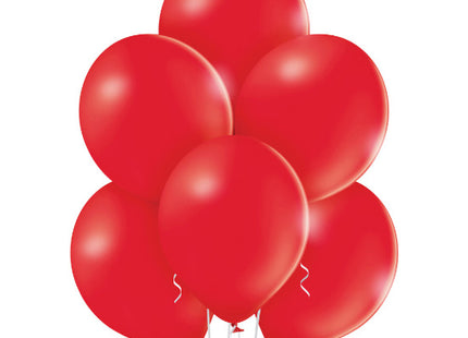 25 Stk. Luftballon Unifarben Ø 30cm | Rot #101