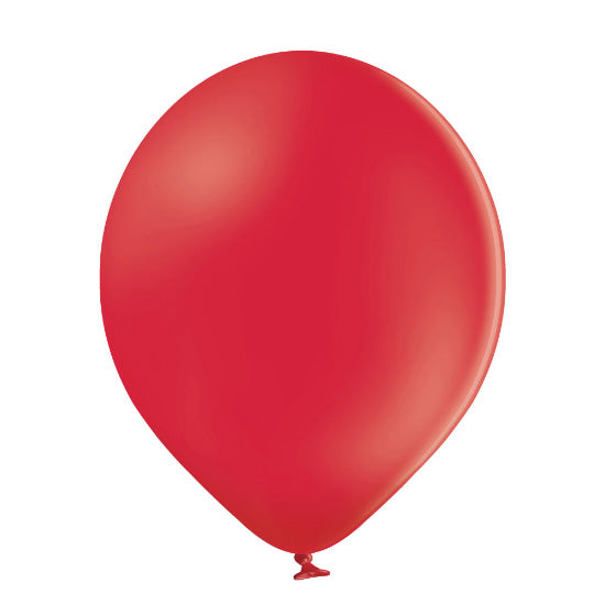 25 Luftballons Unifarben Ø30/33cm | Rot #101
