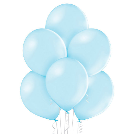 25 Stk. Luftballon Unifarben Ø 30cm | Hellblau #003