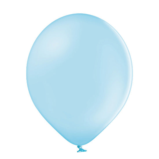 25 Luftballons Unifarben Ø30/33cm | Hellblau #003