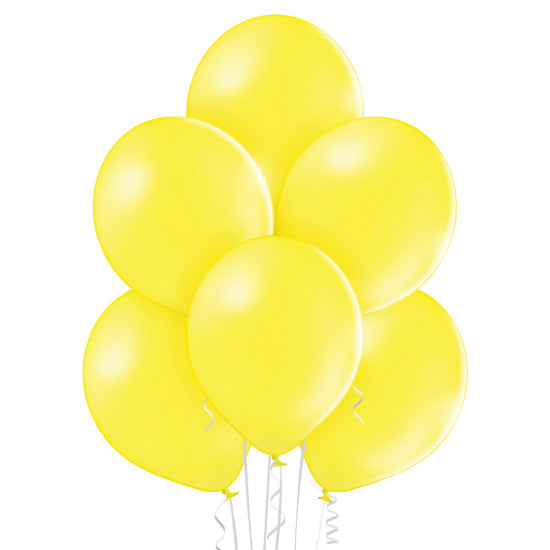 25 Stk. Luftballon Unifarben Ø 30cm | Gelb #006