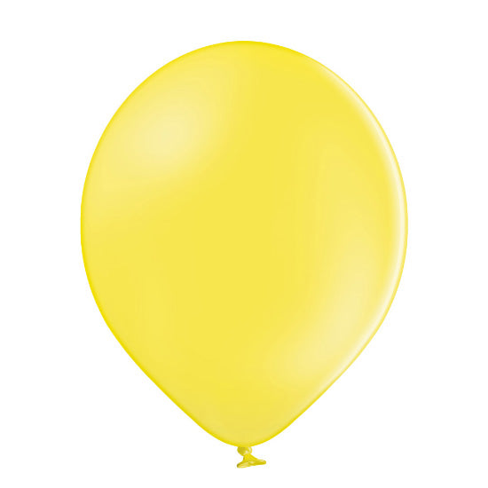 25 Luftballons Unifarben Ø30/33cm | Gelb #006
