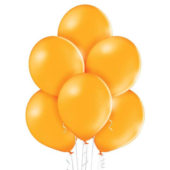 25 Stk. Luftballon Unifarben Ø 30cm | Orange #007