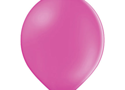 25 Stk. Luftballon Unifarben Ø 30cm | Pink/Rose #010