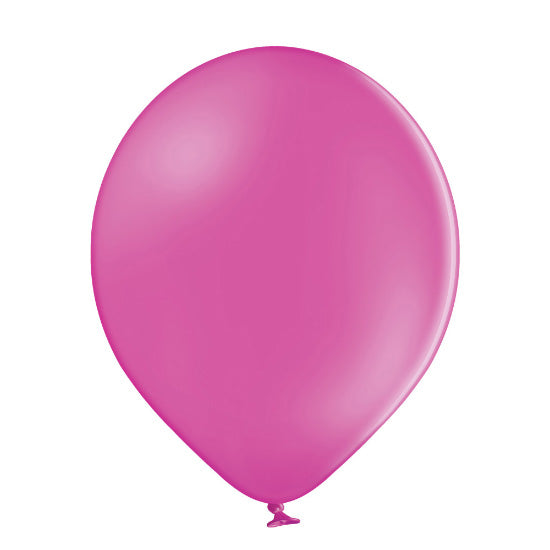 25 Luftballons Unifarben Ø30/33cm | Pink/Rose #010